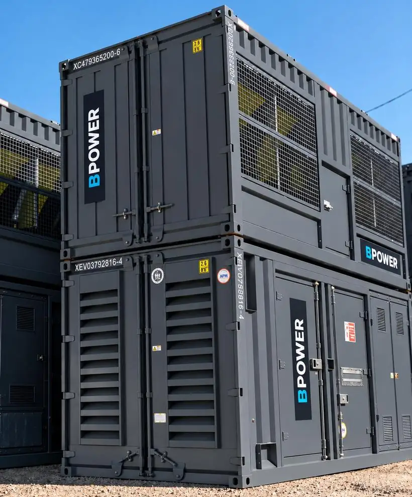 BPOWER containerised generator sets
